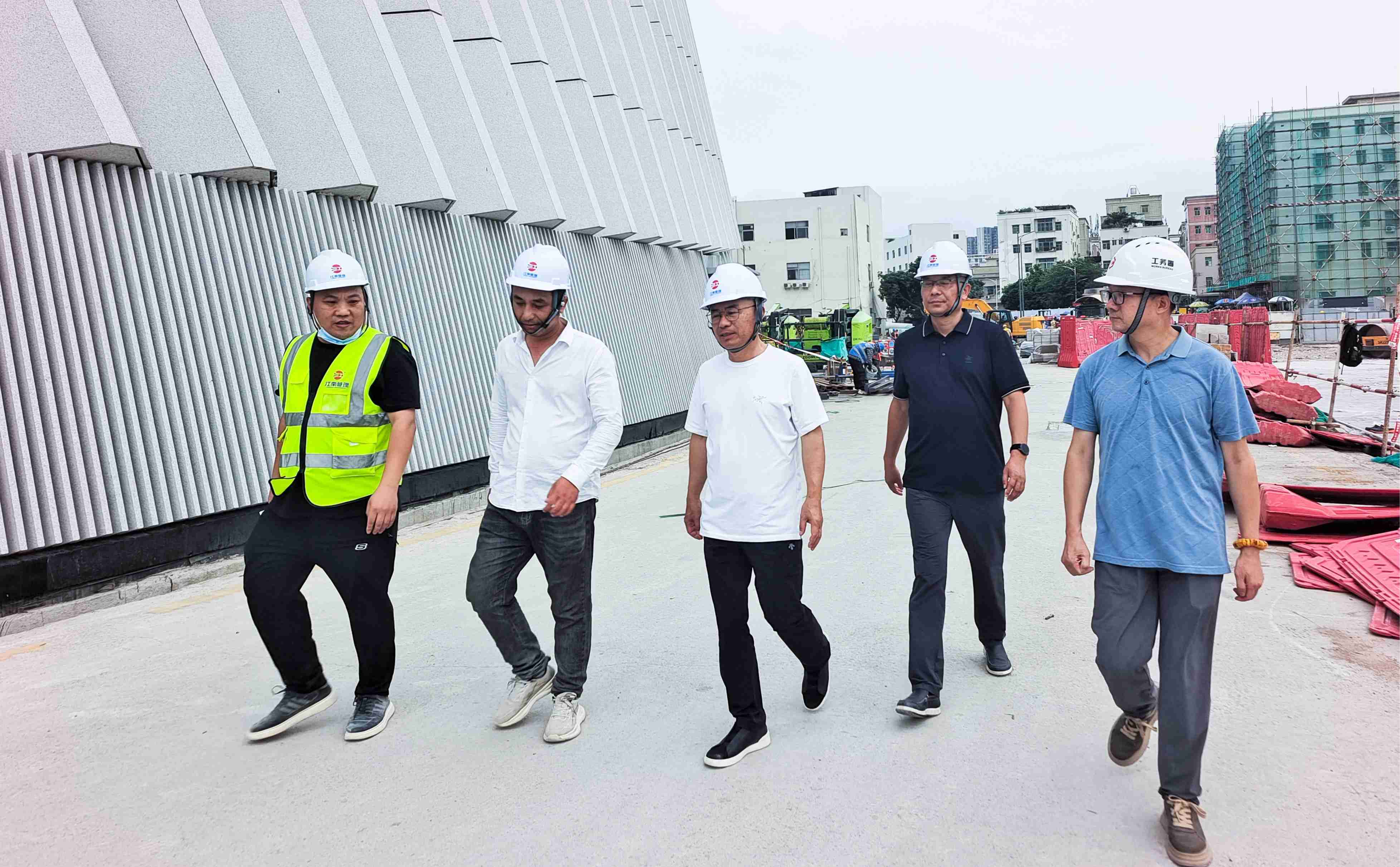 Safeguarding Safety and Ensuring Quality, Company Chairman Inspects Multiple Major Projects in Shenzhen for Guidance and Oversight